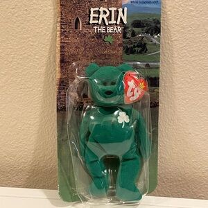 Ty Teenie Beanie Babies - Erin the Bear - McDonald’s Collectible